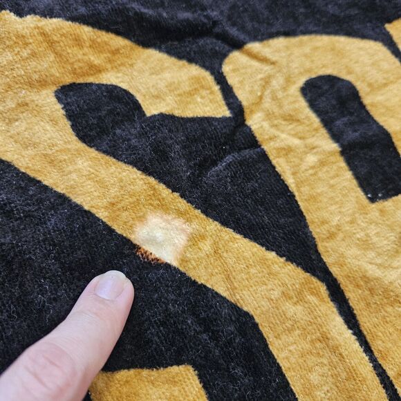 Vtg 90s New Orleans Saints NFL Beach Towel 1996 - Picture 5 of 9